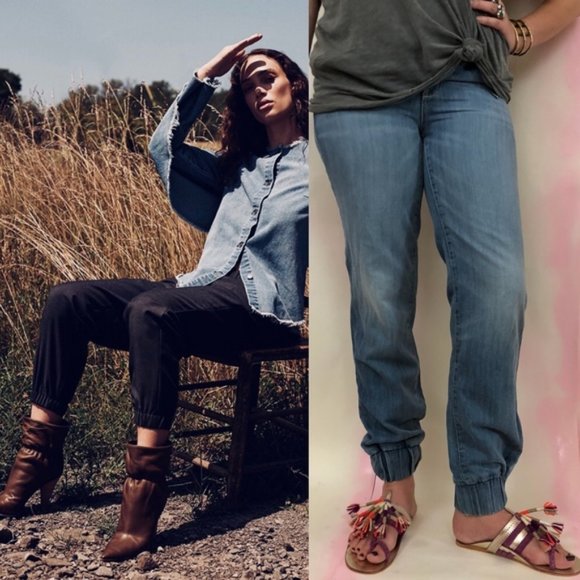 RND Robert Rodriguez Jean Denim Joggers Pants - Picture 1 of 8